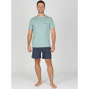 Pánské pyžamo EVONA a.s. Pánské krátké pyžamo EVONA ELIO Velikost: L