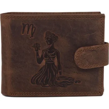 Peněženka Pánská peněženka MERCUCIO světlehnědá embos panna 2911927