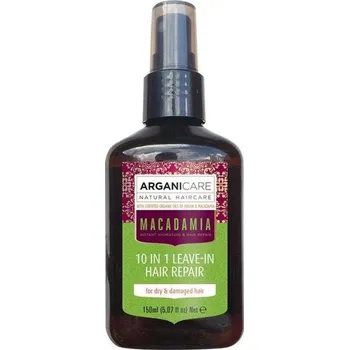 Arganicare - 10 In 1 Leave In Hair Repair Macadamia Dry & Damaged Hair Bezoplachové kondicionéry 150 ml unisex