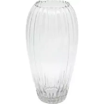 Váza Sandra Rich Waterfall Váza skleněná, výška: 200 mm, průměr: 110 mm