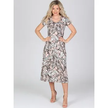 Dámské šaty EVONA a.s. Dámské dlouhé šaty EVONA AMELINA 481 Velikost: L