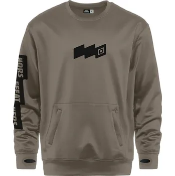 Pánská móda Technická mikina Horsefeathers Morten taupe XXL 2026 - Odesíláme do 24 hodin