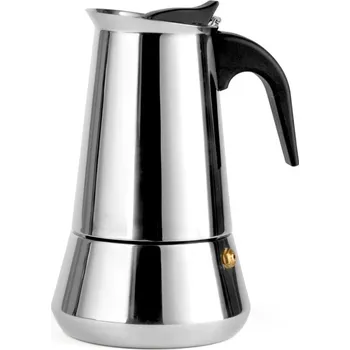 French press Moka konvička z nerezové oceli ve stříbrné barvě 400 ml Trevi – Leopold Vienna ID_982644