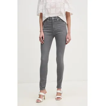 Dámské džíny Džíny Boss Orange dámské, šedá barva, 50529981 09X, vel. 26/30