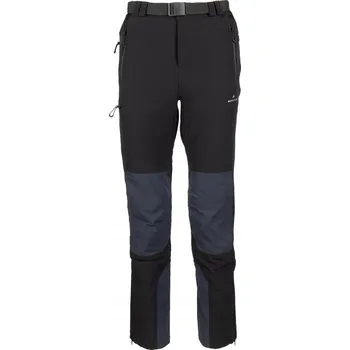 Pánské kalhoty Pánské trekové kalhoty BERGSON FLAM 4W AW25 Black / Charcoal vel 3XL