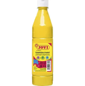 Speciální výtvarná barva Jovi Tekuté temperové barvy JOVI PREMIUM v lahvi - 500 ml / žlutá 31431