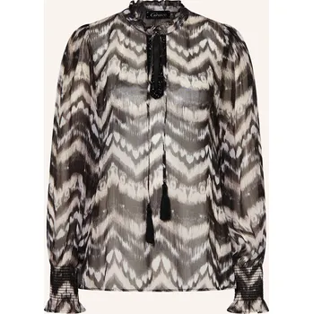 Dámská halenka Grace Dámská Halenka S Ozdobnými Kamínky, černá / bílá, 36