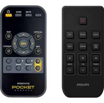 Dálkový ovladač PHILIPS HTS3111/12 - dálkový ovladač duplikát