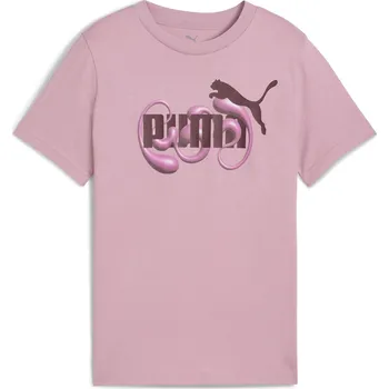 Dětské triko PUMA GRAPHIC NO 1 LOGO TEE G 68849765 POISED PINK 176