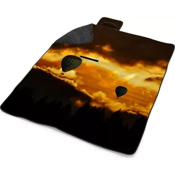 deka Sablio Plážová deka Horkovzdušné balony: 200x140 cm