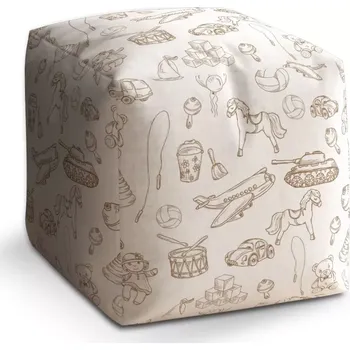 Taburet Sablio Taburet Cube Dětská doprava: 40x40x40 cm