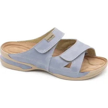 Dámská zdravotní obuv Dámské haluxové pantofle Maruška SVĚTLE MODRÁ Rozměr: 42