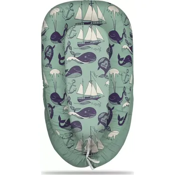 Hnízdečko pro miminko Sablio Hnízdečko pro miminko Velryby