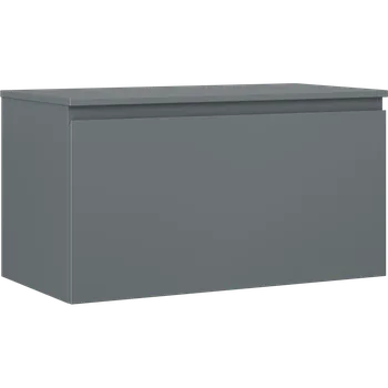 Koupelnový nábytek Mexen Orio koupelnová skříňka pod umyvadlo 90 cm s deskou, 1 zásuvka, matný grafit - 91A10-09047-1-BFC66 Koupelnové skříňky