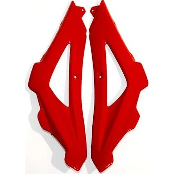 Autodíl UFO kryty chladiče HUSQVARNA 2T 06-12, 4T 05-07 (horní) barva červená (UFO kryty chladiče HUSQVARNA 2T 06-12, 4T 05-07 (horní) barva červená)