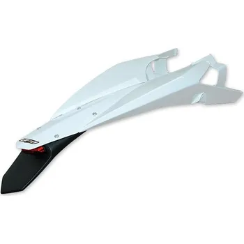 Blatník karosérie UFO zadní blatník HUSQVARNA TC/TE 449/511 11 se světlem barva bílá (UFO zadní blatník HUSQVARNA TC/TE 449/511 11 se světlem barva bílá)