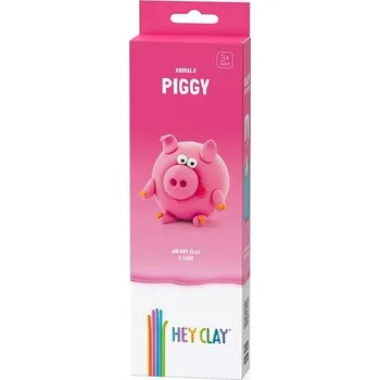 Modelovací hmota Modelína HEY CLAY – Zvířátka: Prasátko