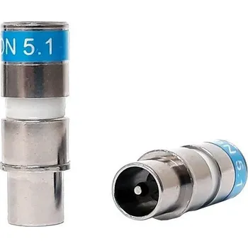 Elektronická součástka Konektor kompresní Cabelcon IECM-56-CX3 5.1 samec