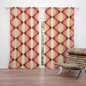 Závěs Sablio Závěs Kaleidoskop vzpomínek: 2ks 140x250cm