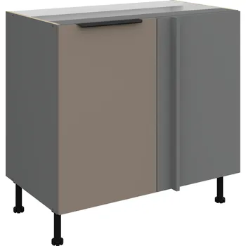 Kuchyňská skříňka Rohová skříň 105 cm Sandgrau