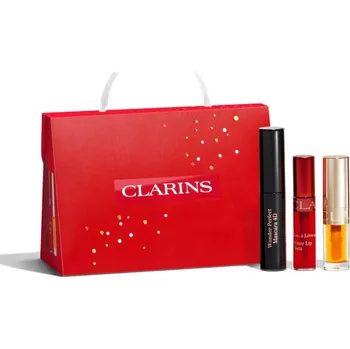 Make-up Clarins MAKE UP TRIO RECRUITMENT HOLIDAY SEASON nezbytné kosmetické produkty pro výrazné oči a krásně zvýrazněné rty