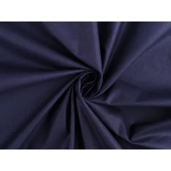 Bavlněná látka / plátno jednobarevná premium, barva 8 (R36/011) modrá tmavá