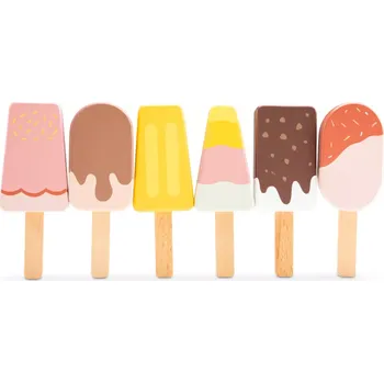 Dřevěná hračka New Classic Toys New Classic Toy Dřevěná sada nanuků 10636