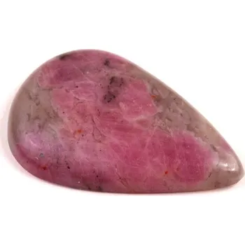 Přírodní kámen Kabošon Ruby Feldspar č.7729 (37x25x6mm)
