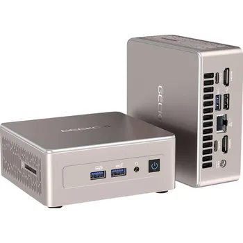 Stolní počítač GEEKOM mini PC (HTPC) A5 AMD Ryzen 5 7430U 4.3 GHz 8 GB RAM 256 GB SSD AMD Grafics A5-R5