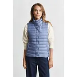 VESTA GANT LIGHT DOWN VEST FADED DENIM