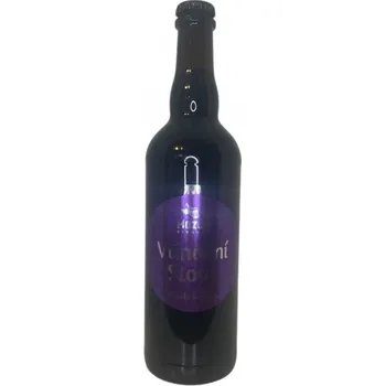 Pivo Pivovar Mazák Vánoční Stout vanilla & cocoa 16 0,7l pivovar Mazák