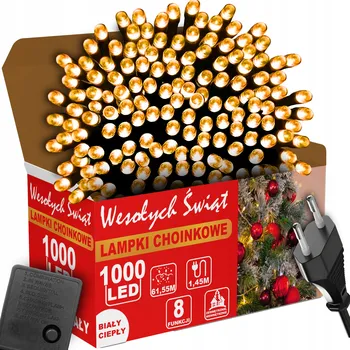 Vánoce Vánoční osvětlení na stromeček MAXSELL pro vnitřní použití, 63 m, 501 - 1000 světýlek