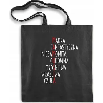 Nákupní taška Allbag nákupní taška z tkaniny KŘÍŽOVKA