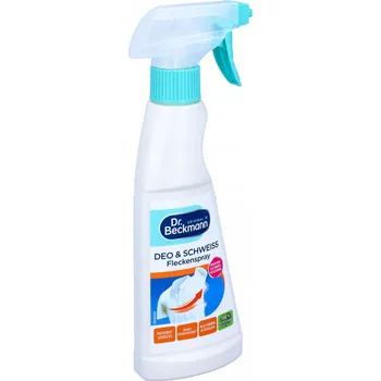 Přípravek na praní Dr. Beckmann Sprej na skvrny od deodorantu a potu, odstraňovač skvrn 250 ml