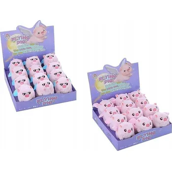 plyšák Plyšové prasátko s křídly 13 cm MIX /ADAR