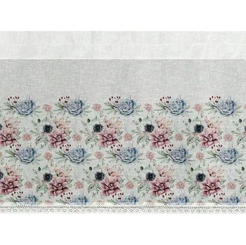 Záclona vitrážová záclona , polyester 150 cm x 60