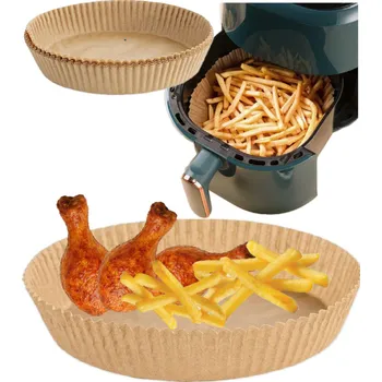 Pečicí papír PAPÍR NA PEČENÍ do horkovzdušné FRITÉZY 20 ks 20 cm