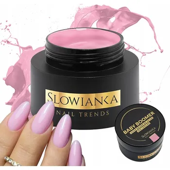 Lak na nehty BABY BOOMER COVER Gel - nevyrovnávací Slowianka Nail Trends 50g