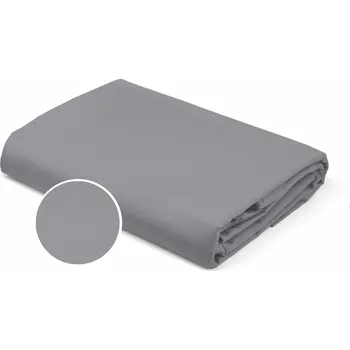 Prostěradlo Prostěradlo 90x200 SATÉN s gumou šedé