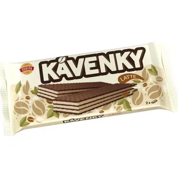 Sedita Kávenky oplatky 50 g LATTÉ (sušenka ke kávě)
