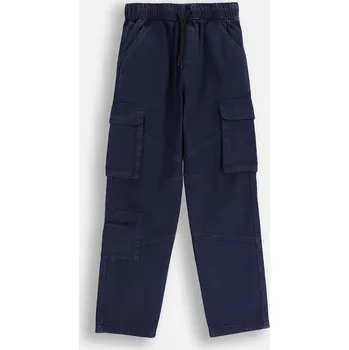 Chlapecké kalhoty Kalhoty Coccodrillo ZC5119101CBJ námořnická modř 59X, vel. 152