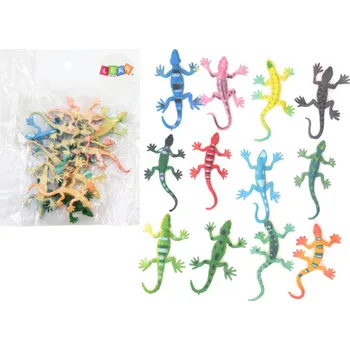Figurka Sada figurek ještěrek plazů barevné 12 kusů