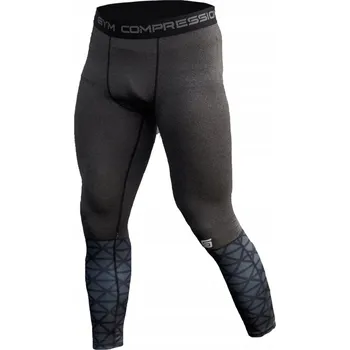 Eclipse Grey Kompresní legíny Gym Compression