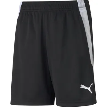 Chlapecké kraťasy Dětské kraťasy PUMA TEAMLIGA TRAINING SHORTS JR 657250_03 PUMA BLACK/PUMA WHITE 164