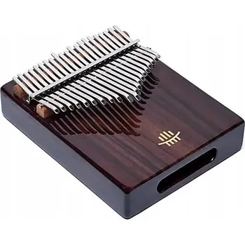 Kalimba africký hudební nástroj Hluru, palisandrové dřevo, 21 tónů, C dur