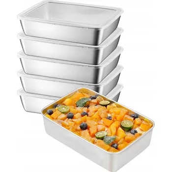 Dóza na potraviny Sada KUSŮ nádob na Z NEREZOVÉ OCELI