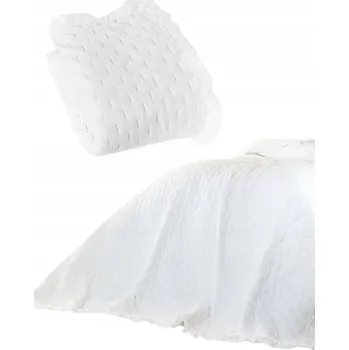 Prostěradlo Přehoz Markizeta polyester 200 cm x 220 cm bílý