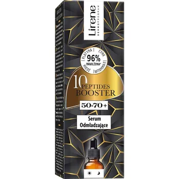 Pleťové sérum Lirene 10 Peptides Booster omlazující sérum 50-70+ 30ml