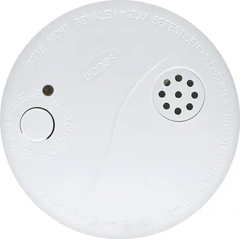 Bezpečnostní detektor Detektor kouře Solight + alarm, 85dB, 9V baterie - bílý