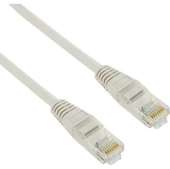 Síťový kabel Patchcord 4WORLD UTP kat.5e 0,5 m šedý